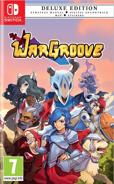 Wargroove Deluxe Edition box art for Nintendo Switch